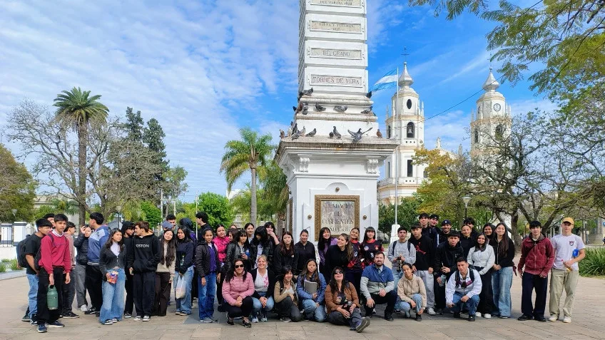 Estudiantes de Goya participaron en guiados históricos