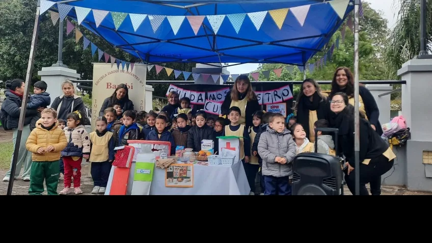 Exhibición de salud en el Jardín de Infantes N° 1 'Bambi'