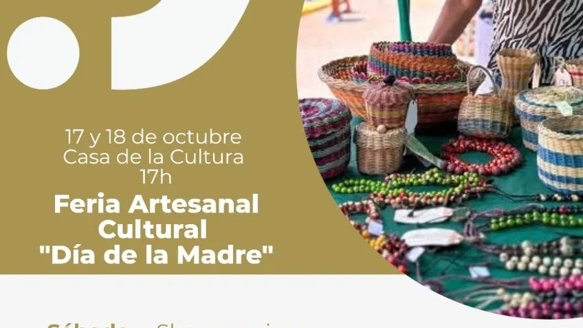 Feria Artesanal Cultural en Goya para el Día de la Madre
