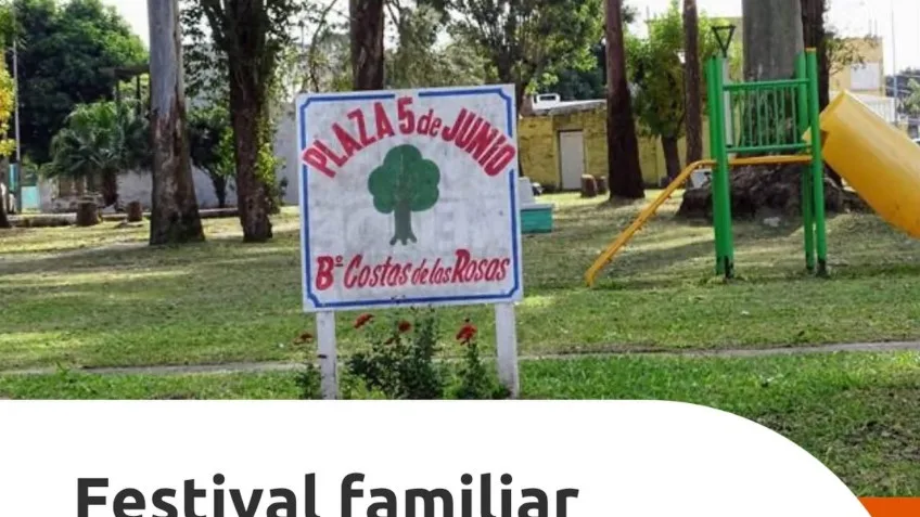 Festival Familiar en la Plaza 5 de Junio el 11 de octubre
