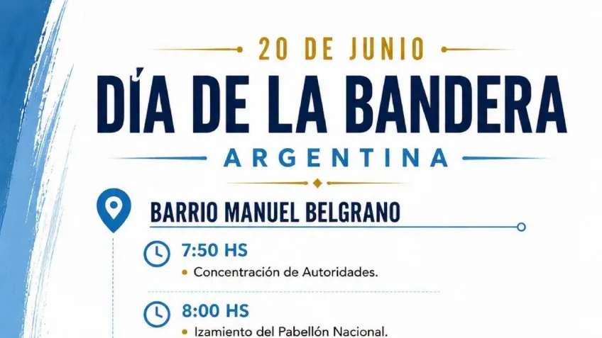 Goya celebra el Día de la Bandera con acto en la Costanera