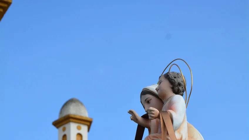 Goya celebró el noveno día de la novena a la Virgen del Carmen