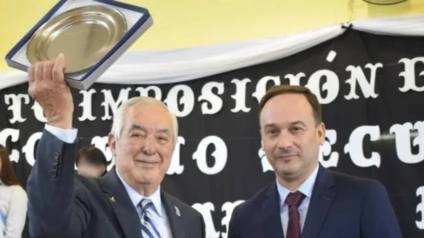 Goya homenajea al Brigadier Zini con un Diploma de Honor