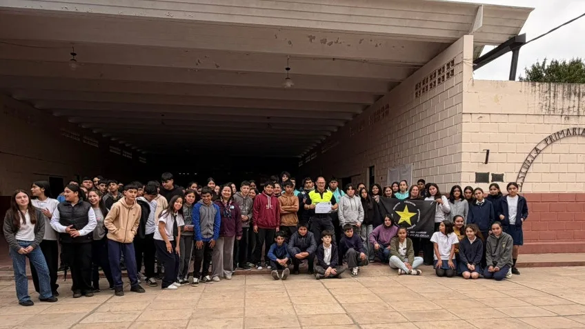Goya implementó charlas de educación vial en escuelas