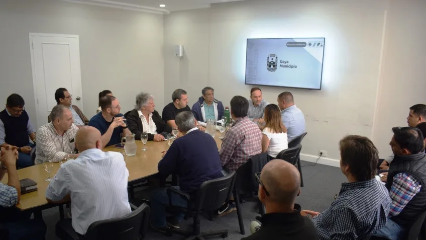 Goya implementó medidas ante la creciente del río