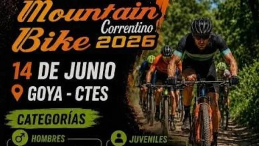 Goya recibe la 4ª fecha del Campeonato Sur Correntino de MTB
