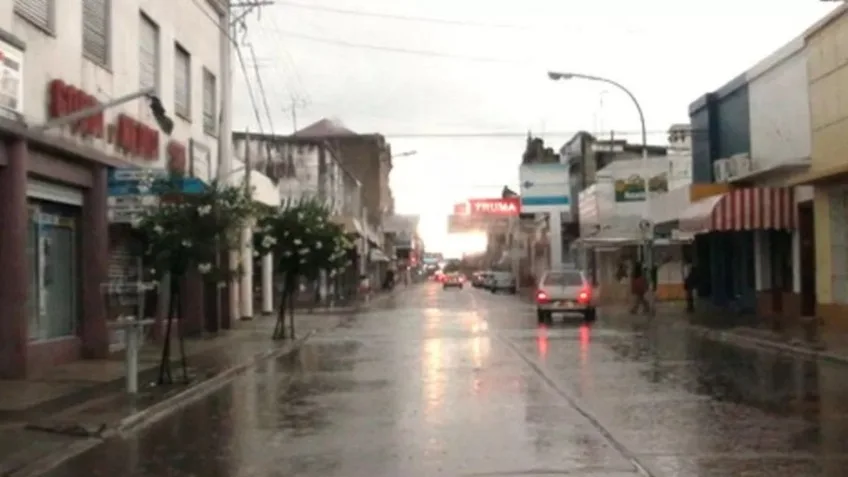 Goya recibió 40 milímetros de lluvia hasta la tarde