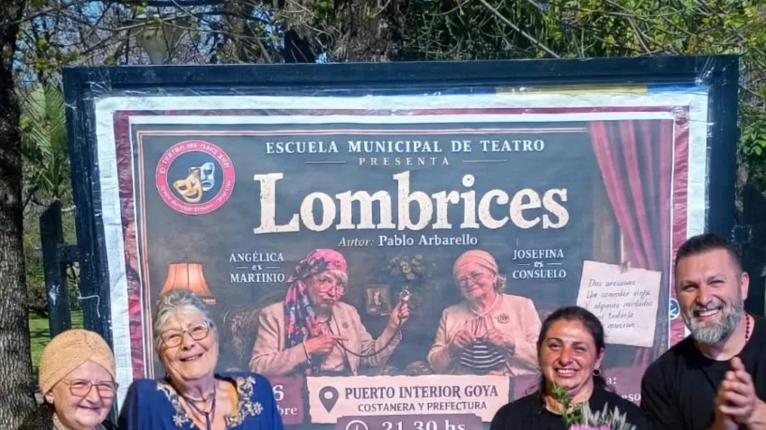 Gran éxito de la obra 'Lombrices' en Puerto Interior Goya