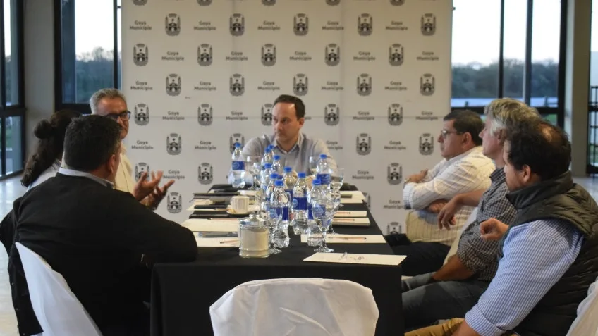 Intendentes de la Microrregión Río Santa Lucía se reunieron en Goya