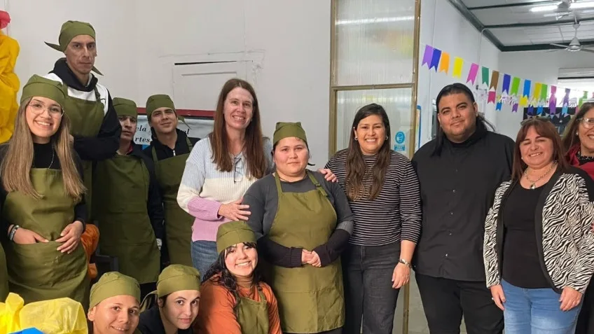 Los niños de Goya celebraron su día en la Escuela de Artes Plásticas