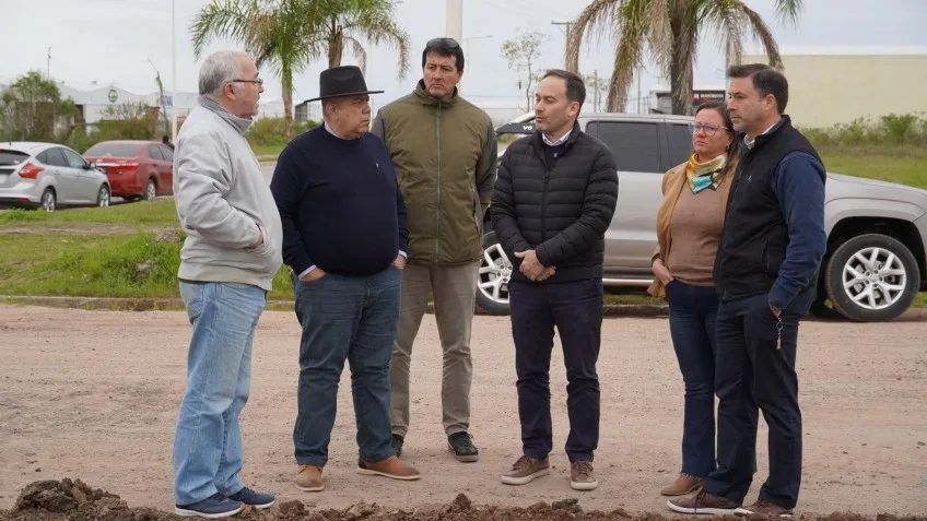 Mejoras en el acceso al Parque Industrial de Goya