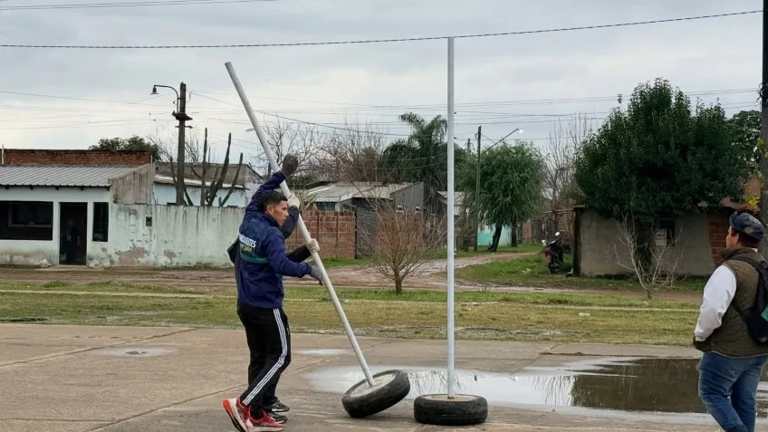 Nuevos espacios deportivos para los barrios de Goya