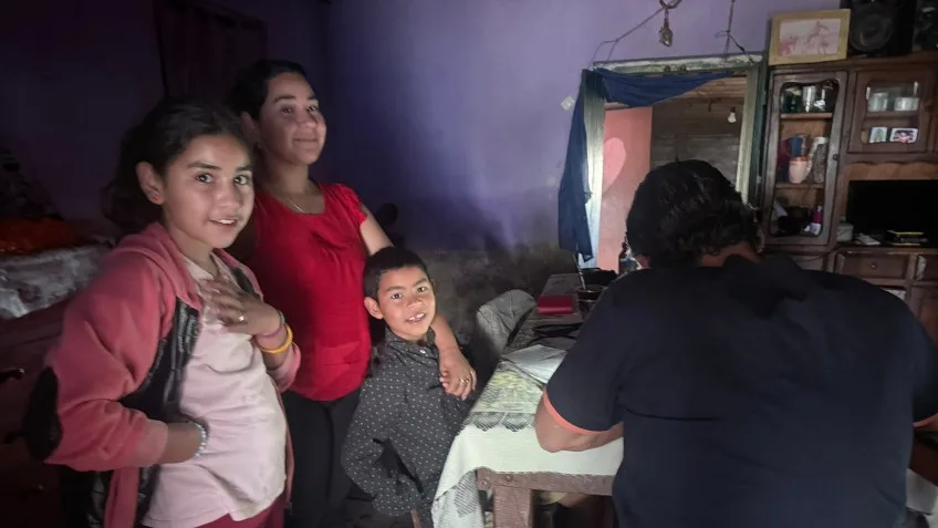 Operativo médico y social en Colonia Porvenir