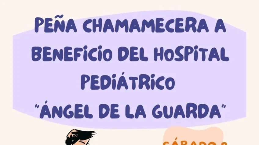 Peña Chamamecera a beneficio del Hospital Pediátrico