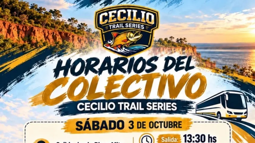 Servicio de colectivo para la carrera de aventura en Goya