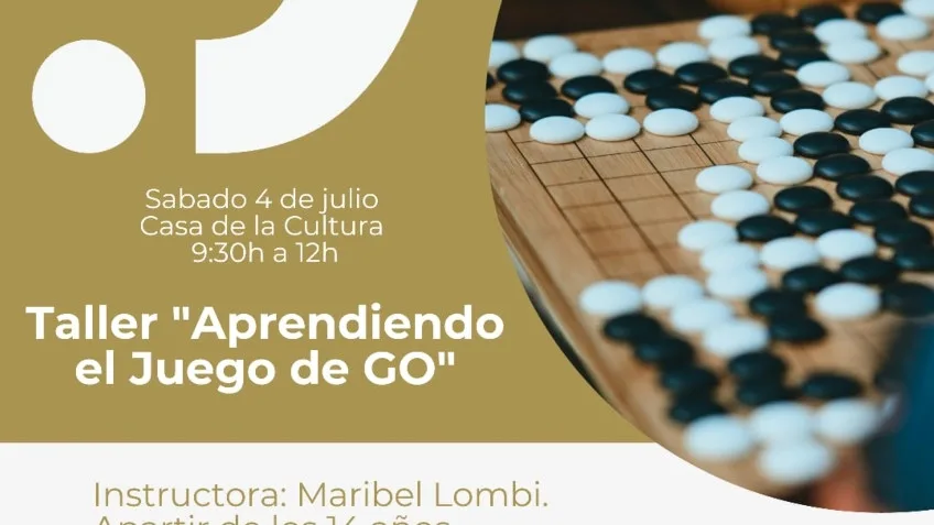 Taller gratuito de Go en la Casa de la Cultura de Goya