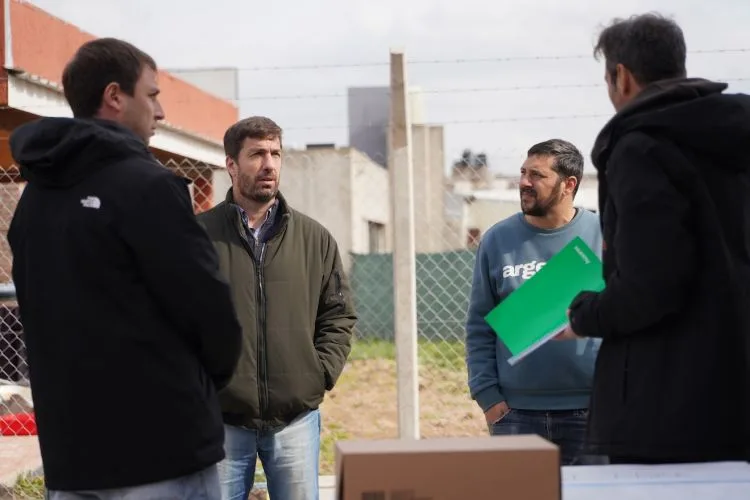 Avanza la construcción de un nuevo colector cloacal en Mercedes