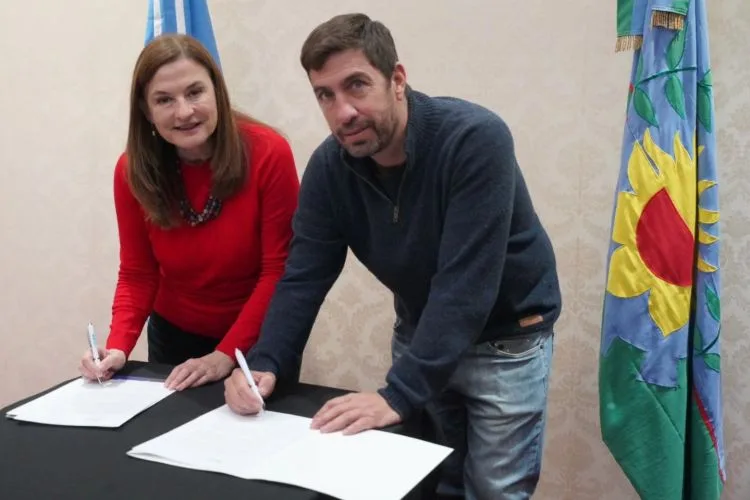 Convenios firmados para obras y género en la ciudad