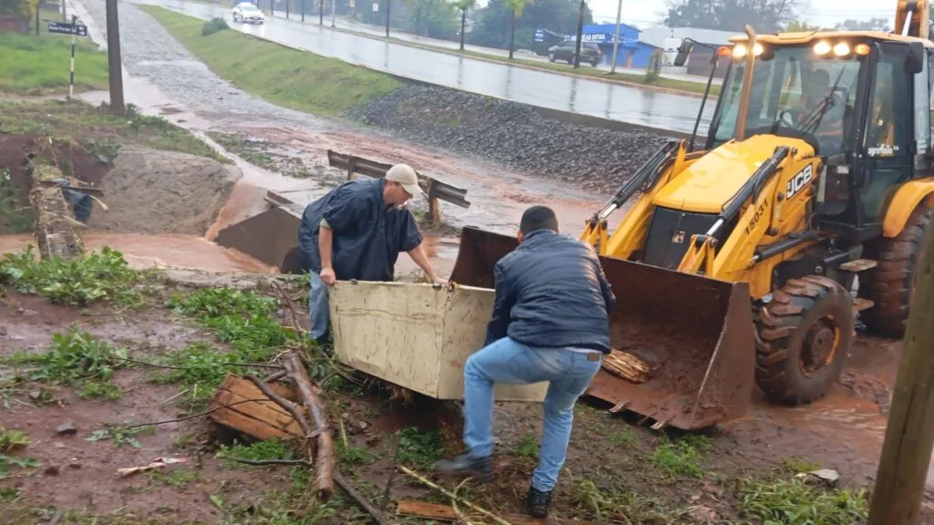 Atención a 40 familias tras el temporal en Oberá