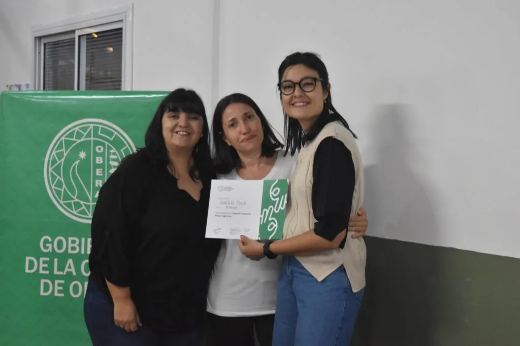 Finalizó el taller de Lengua de Señas Argentina en la ciudad