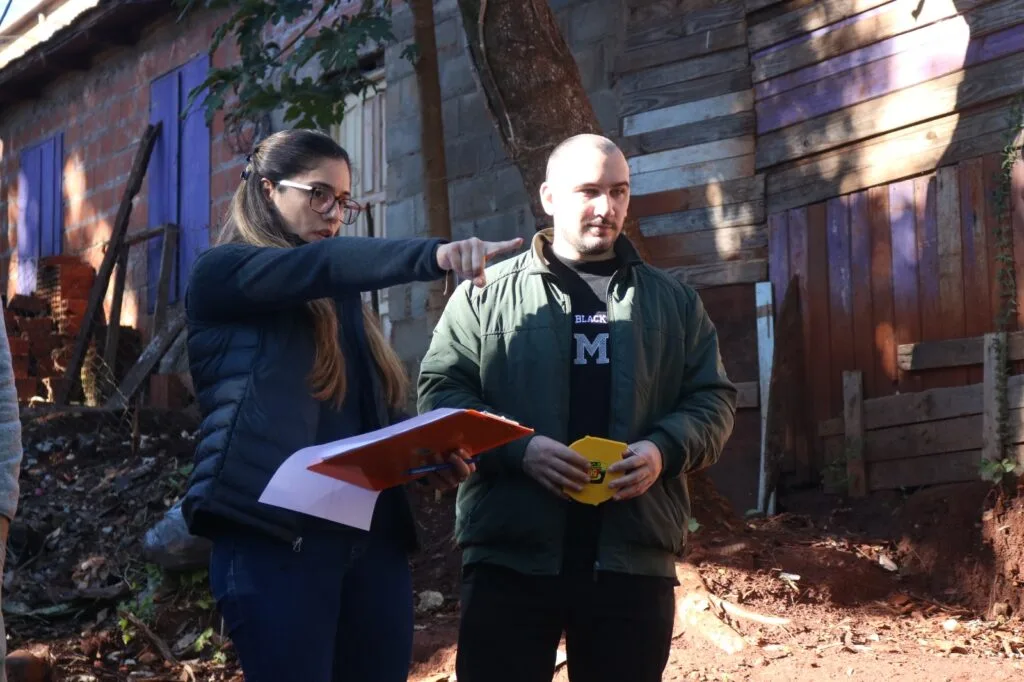 Las obras de urbanización transforman el barrio Günther
