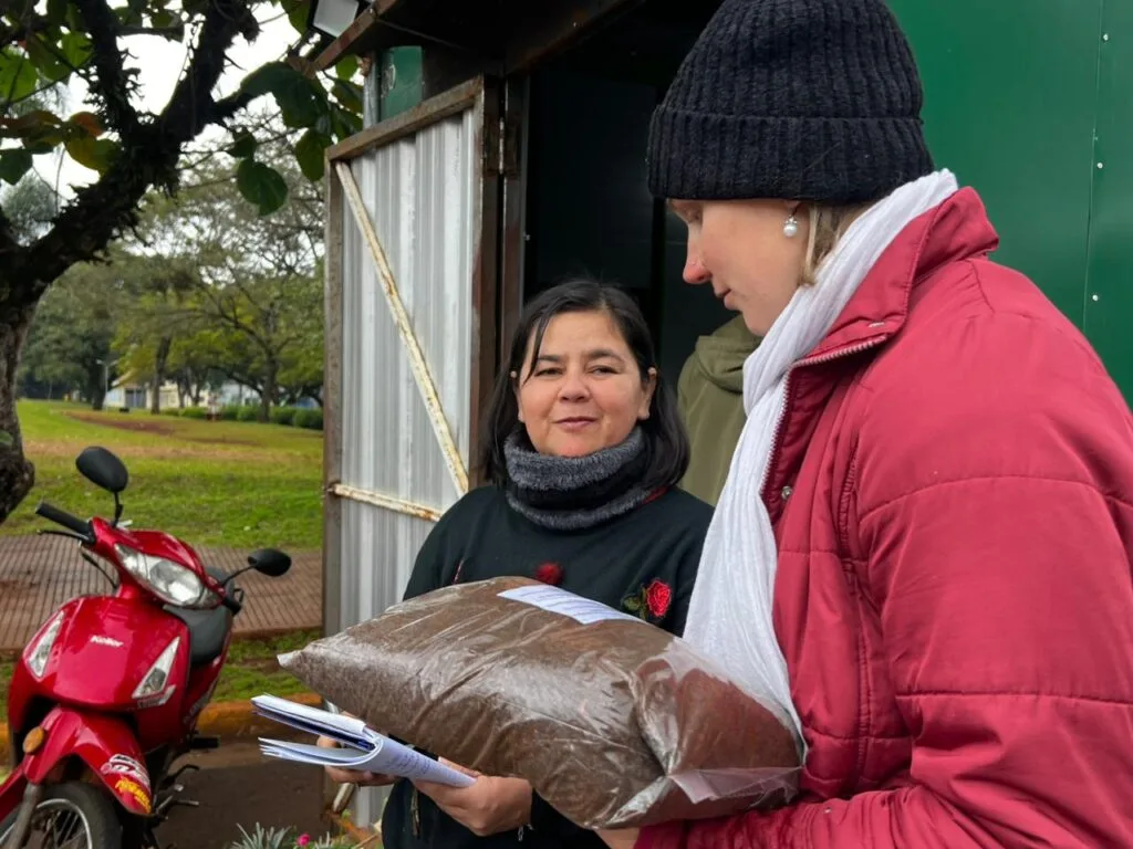 Oberá realizó una nueva jornada de Ecocanje para el reciclaje