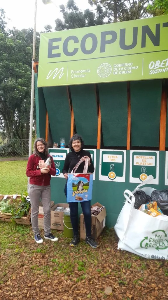 Punto Limpio en el Parque de las Naciones facilita el reciclaje diario