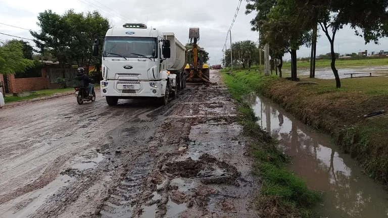 Intervenciones en barrios de Formosa tras las lluvias del viernes