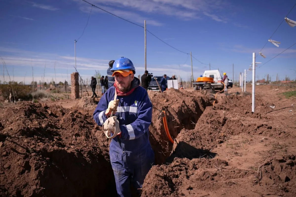 Avanza la obra de gas en Colonia 2 de Abril para 70 lotes