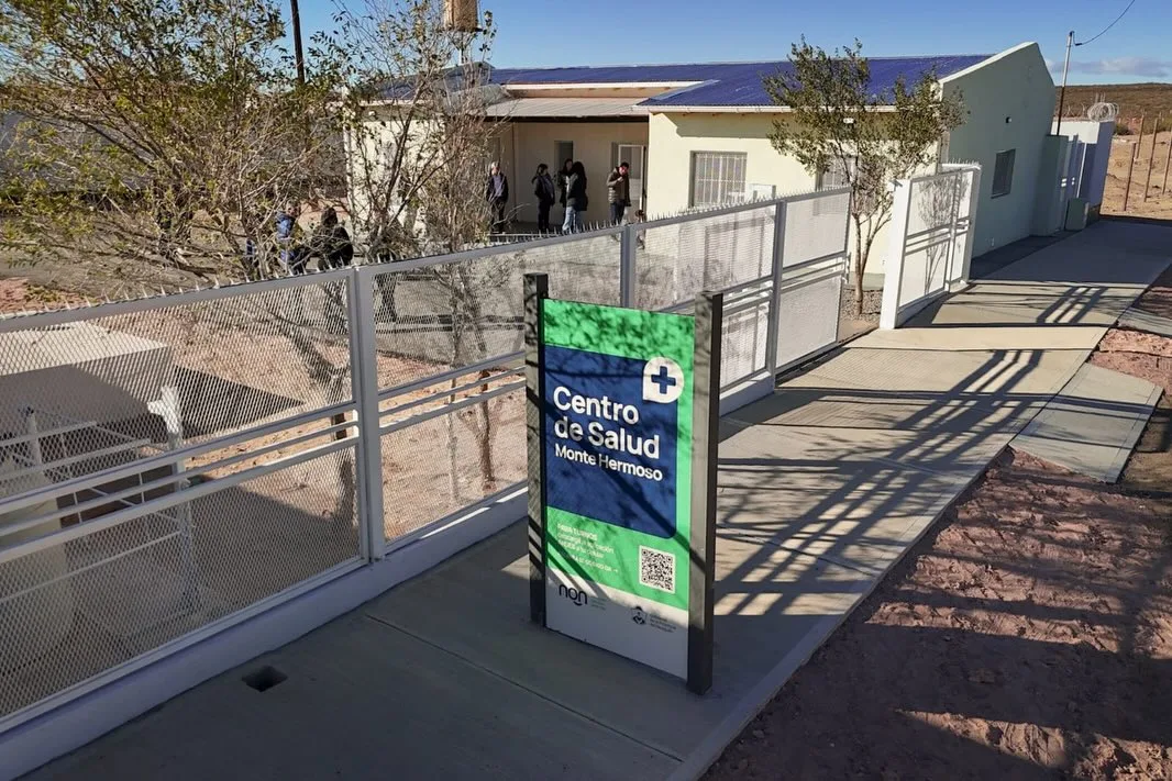 Cutral Co inauguró un nuevo centro de salud en Monte Hermoso