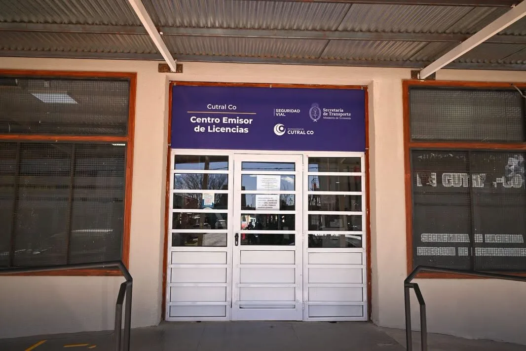 Cutral Co ya ofrece licencias nacionales de conducir