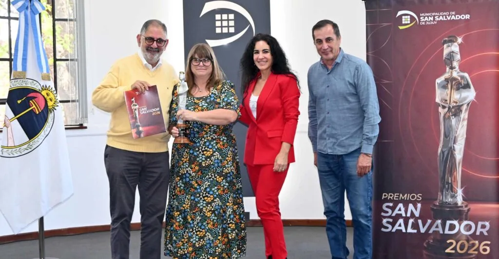 Florencia Califano recibió el Premio San Salvador en Jujuy