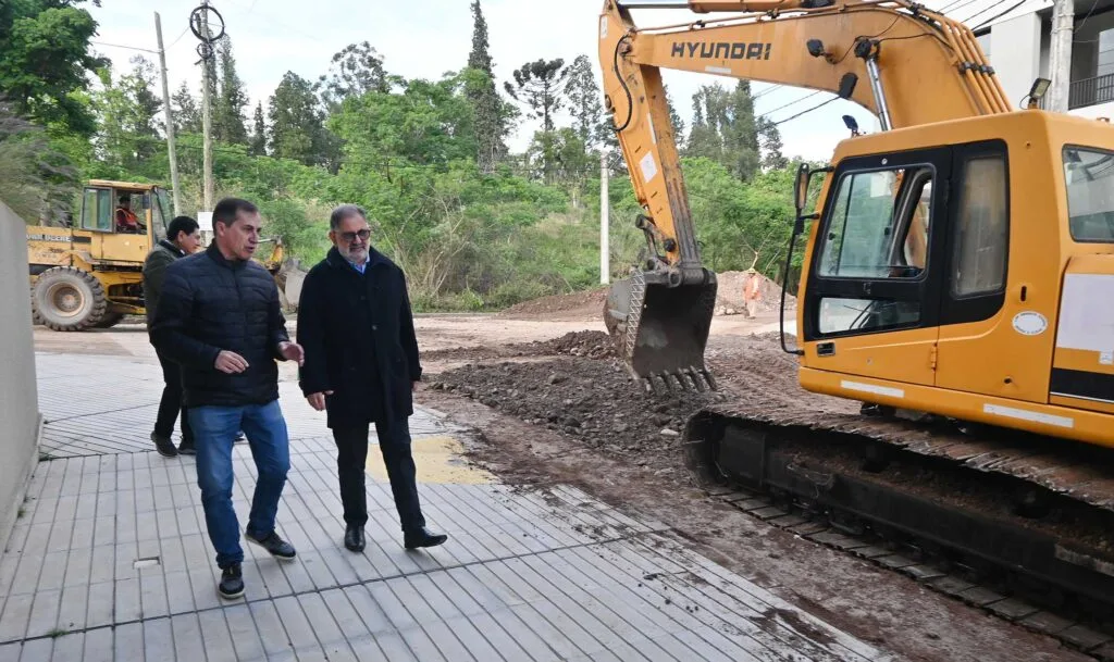 Mejoras en la circulación: Comenzaron obras en avenida Bolivia