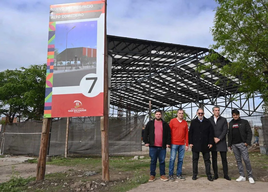 Nuevo multiespacio en Alto Comedero: avances y beneficios para los vecinos