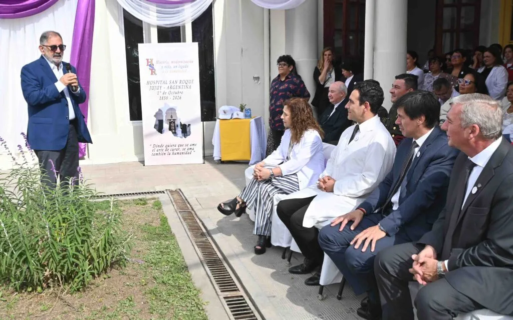 San Roque celebró su 176° aniversario con homenaje a la salud pública