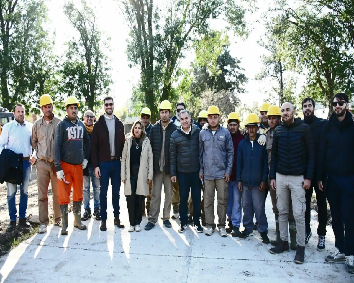 Avanza la renovación de la Plaza Borges en Huaico Hondo