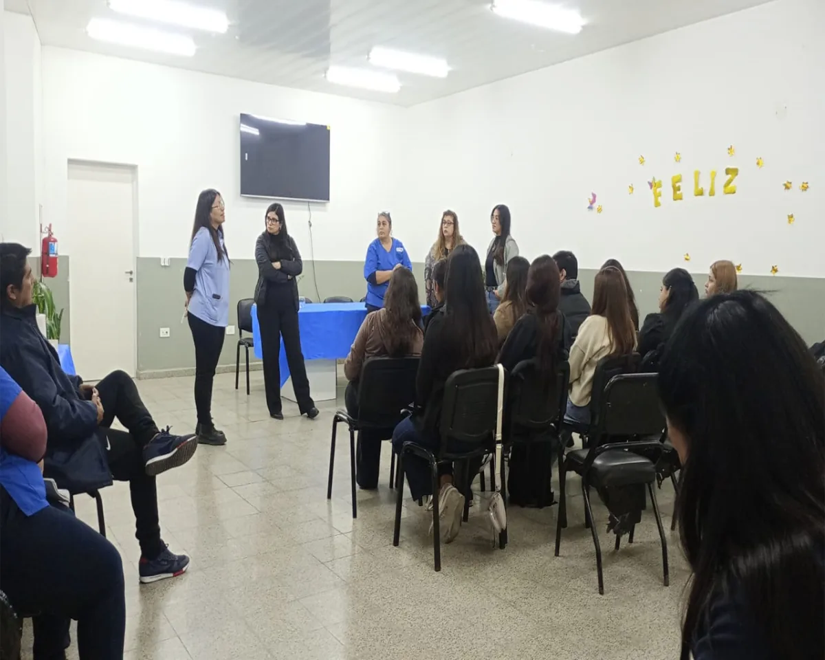 Estudiantes del Instituto San Martín de Porres trabajaron en salud