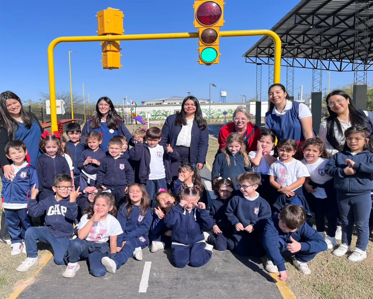 Jardín Papa Francisco impulsa educación vial y ambiental