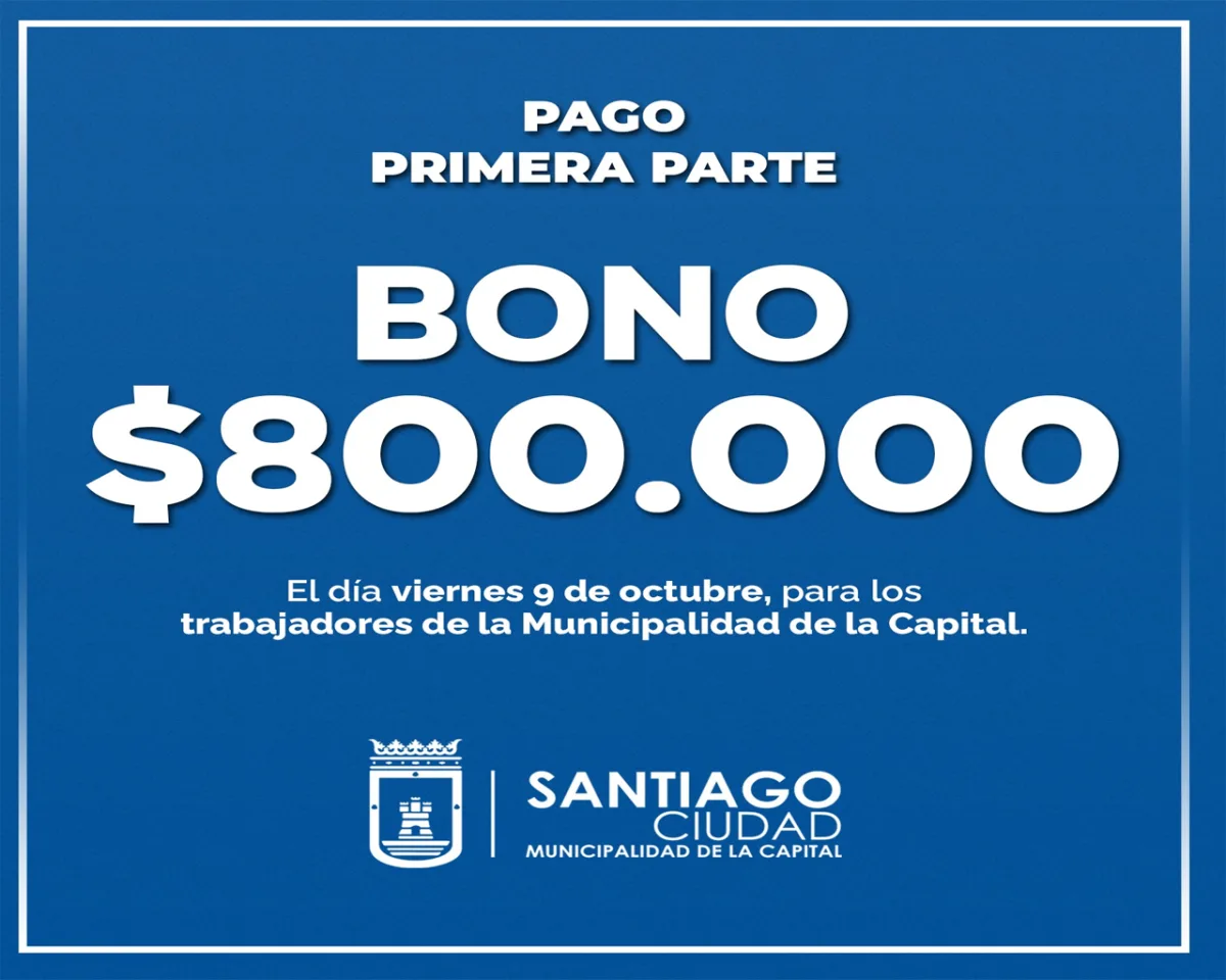 La Municipalidad pagará un bono extraordinario a sus empleados