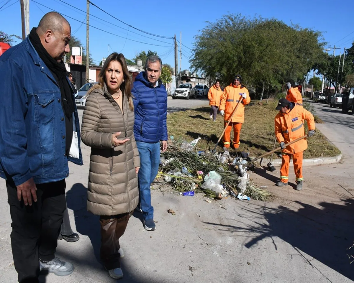 Mejoras en el barrio Ejército Argentino para los vecinos