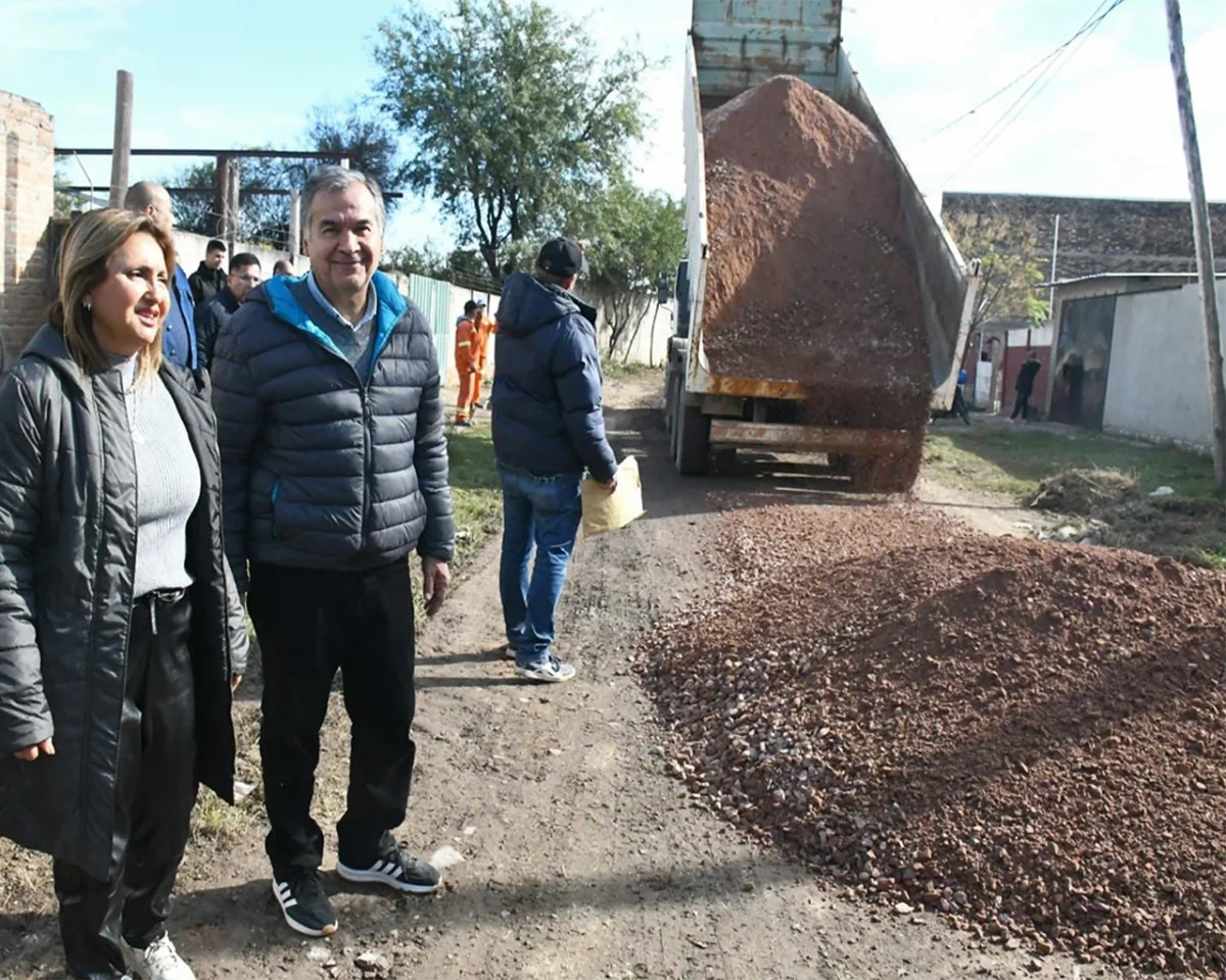Mejoras en el barrio Los Inmigrantes para los vecinos