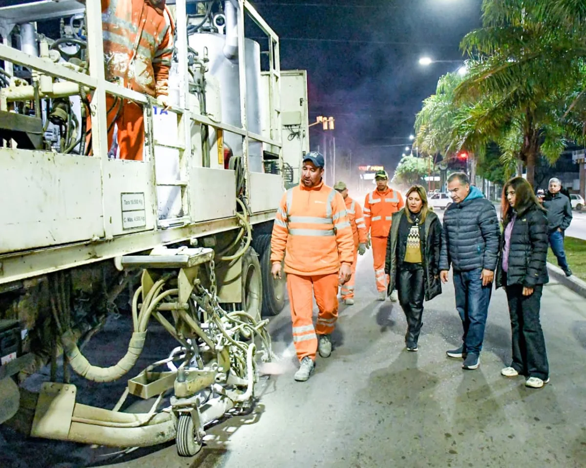 Mejoras en la avenida Belgrano para una circulación más ordenada