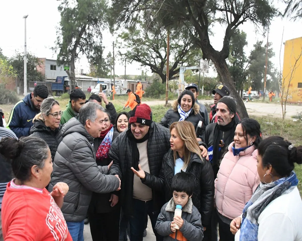 Mejoras en la infraestructura del barrio 8 de Abril