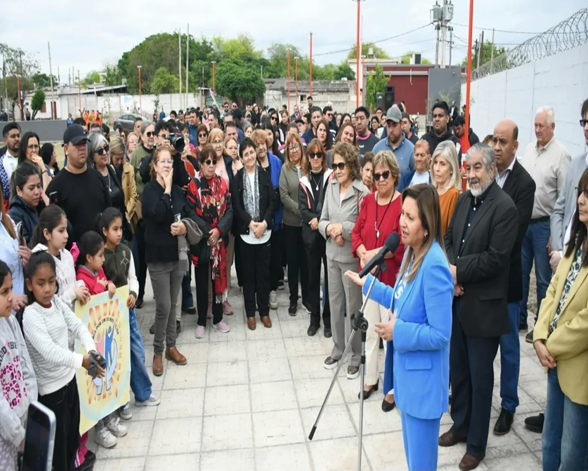 Nuevo espacio verde inaugurado en el barrio América del Sur
