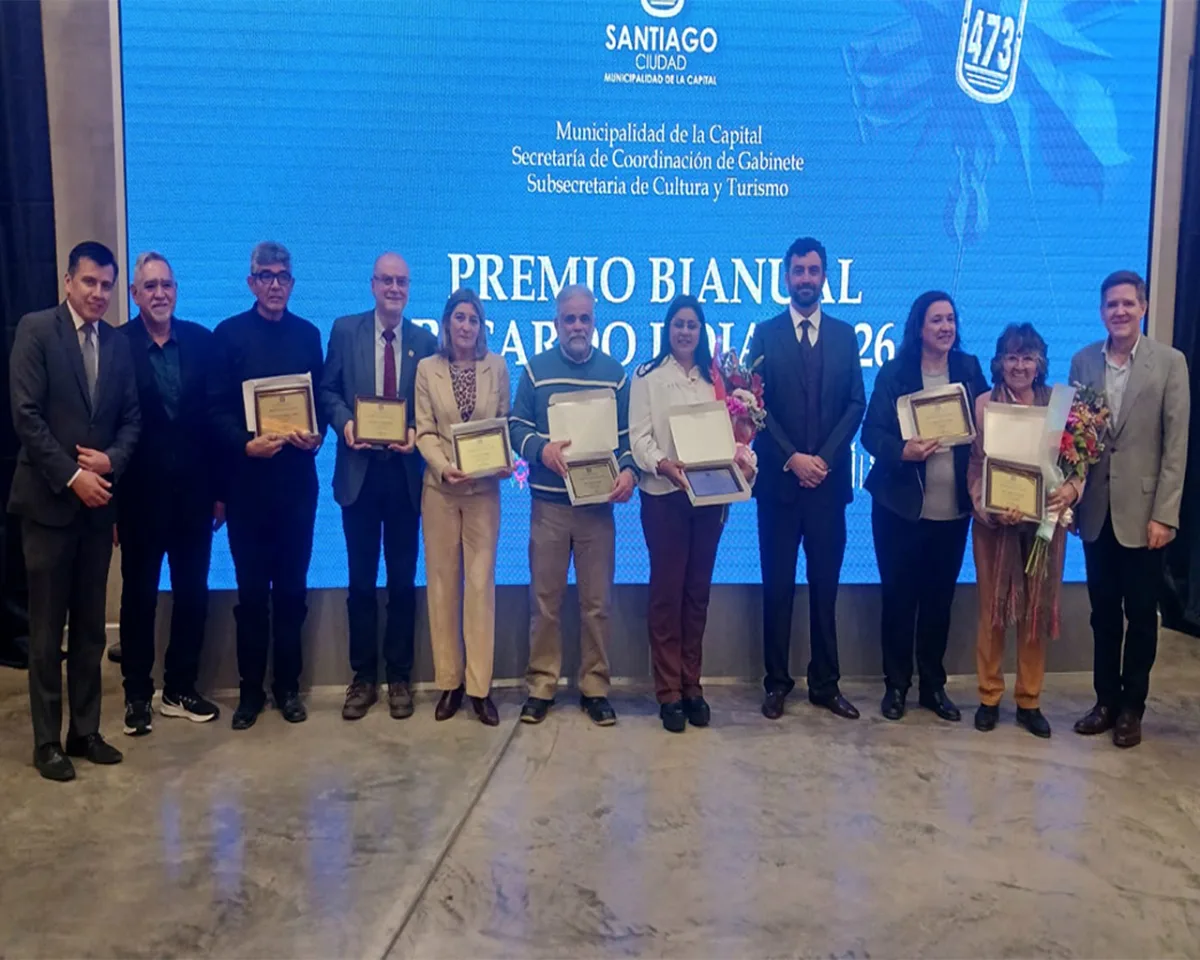 Premios Ricardo Rojas reconocen a destacados santiagueños