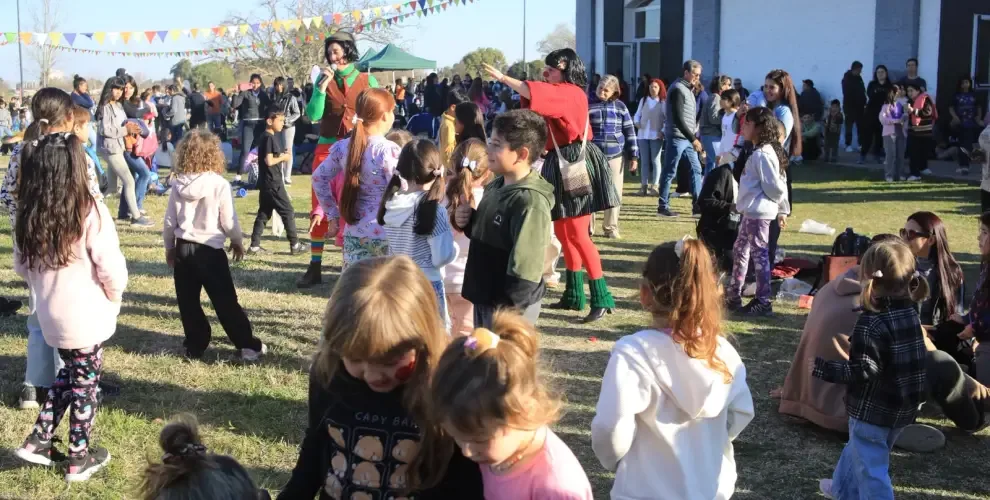 Celebración del Día de las Infancias en Estación Recreo