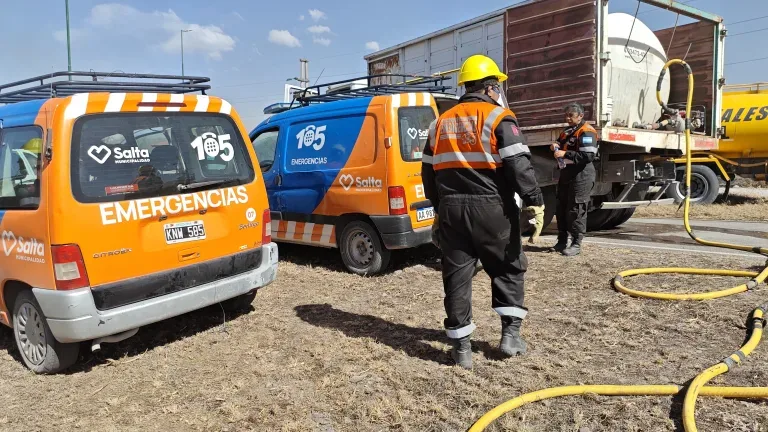 Avances en el combate del incendio en San Luis