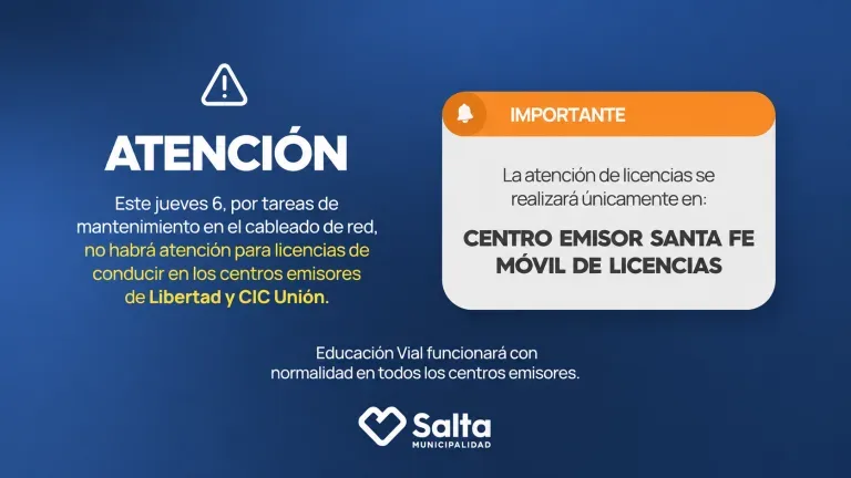 Cambios en la atención de los CEL para este jueves