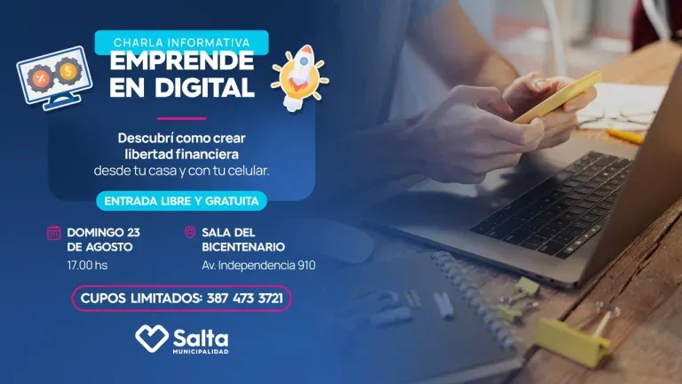 Charla sobre oportunidades digitales se realizó en la ciudad