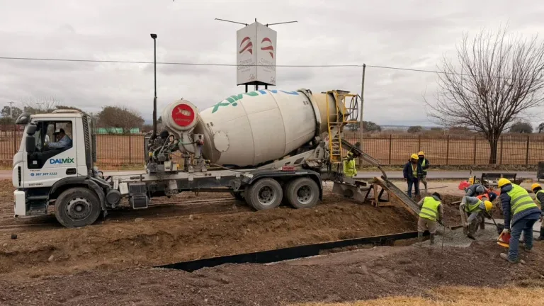 Comenzó la canalización en el nodo vial Banchik